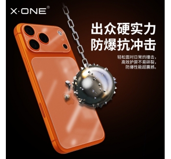 xone適用于蘋果17promax背膜iPhone17pro手機(jī)膜新款后膜防剮蹭Air透明17后攝像頭圈軟膜不留膠輕薄散熱保護(hù)貼