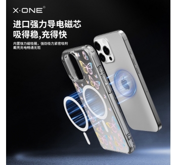 Xone適用蘋果16手機殼16promax新款外殼磁吸充電iPhone16plus超火鏡面保護套高顏值16pro超好看手機套女獨特 可開發(fā)票
