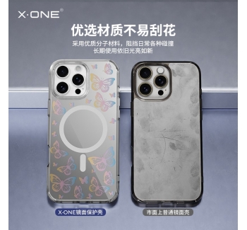 Xone適用蘋果16手機殼16promax新款外殼磁吸充電iPhone16plus超火鏡面保護套高顏值16pro超好看手機套女獨特 可開發(fā)票